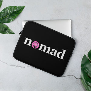 White And Pink Nomad Laptop Sleeve (2 Sizes (13" and 15") Available)