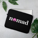 White And Pink Nomad Laptop Sleeve (2 Sizes (13" and 15") Available)