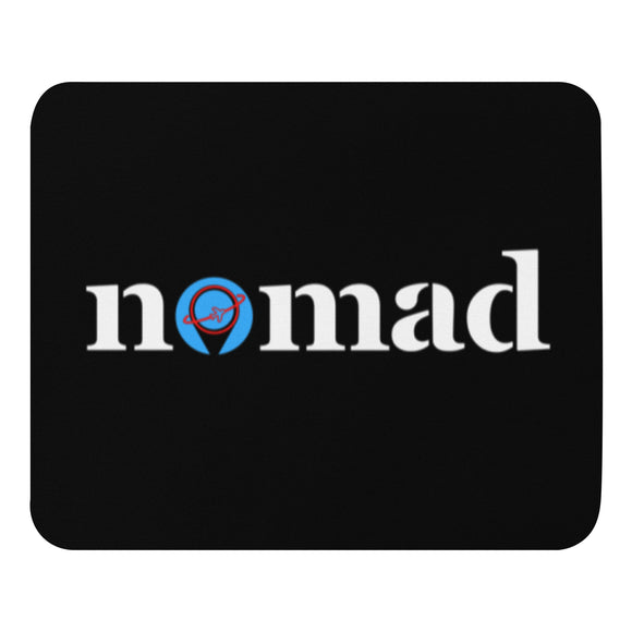 White And Blue Nomad Mouse Pad