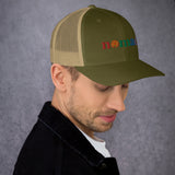 Nomad Embroidered Pride Trucker Cap (Additional Colors Available)