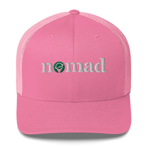 Alpha Kappa Alpha Inspired Embroidered Nomad Trucker Cap