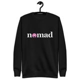 White And Pink Nomad Unisex Premium Sweatshirt (Additional Colors Available)