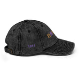 Omega Psi Phi Inspired 1911 Embroidered Nomad Vintage Cotton Twill Cap