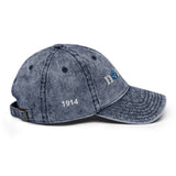 Phi Beta Sigma Inspired 1914 Embroidered Nomad Vintage Cotton Twill Cap