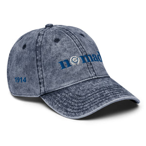 Phi Beta Sigma Inspired 1914 Embroidered Nomad Vintage Cotton Twill Cap