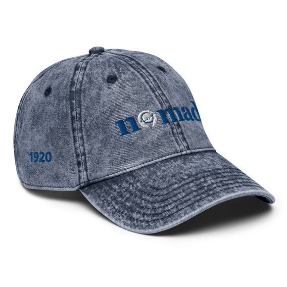 Zeta Phi Beta Inspired 1920 Embroidered Nomad Vintage Cotton Twill Cap