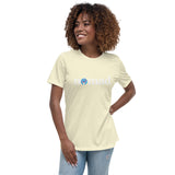 White And Blue Nomad Women's Relaxed T-Shirt (Additional Colors Available)