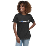 White And Blue Nomad Women's Relaxed T-Shirt (Additional Colors Available)