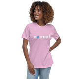 White And Blue Nomad Women's Relaxed T-Shirt (Additional Colors Available)