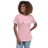 White And Pink Nomad Women's Relaxed T-Shirt (Additional Colors Available)