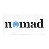 Black And Blue Nomad Beach Towel (2 sizes available)